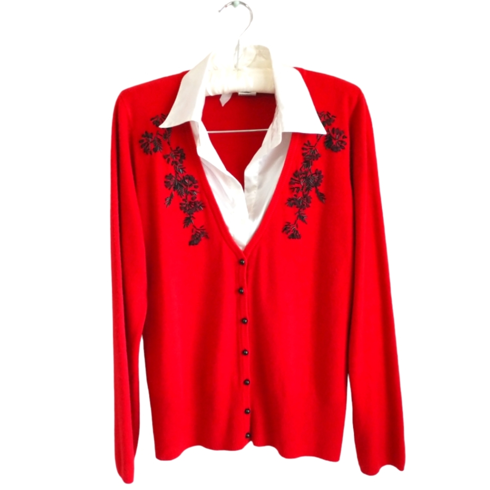 Requirements Red Cardigan